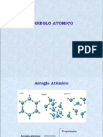 Arreglo Atomico Solidos Amorfos y Cristalinos