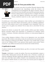 Conhecendo a vontade de Deus para minha vida | SÉTIMO DIA