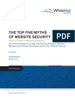 The Top Five Myths of Website Security: A Focus On Small-to-Mid-Sized Enterprises