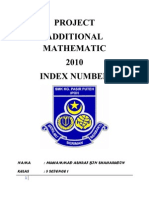 Project Add Math 2010 Index Number Complete