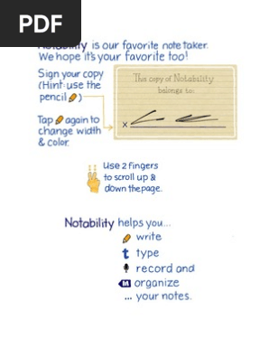 Welcome to Notability