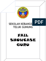 Muka Depan Fail Showcase Guru 2013