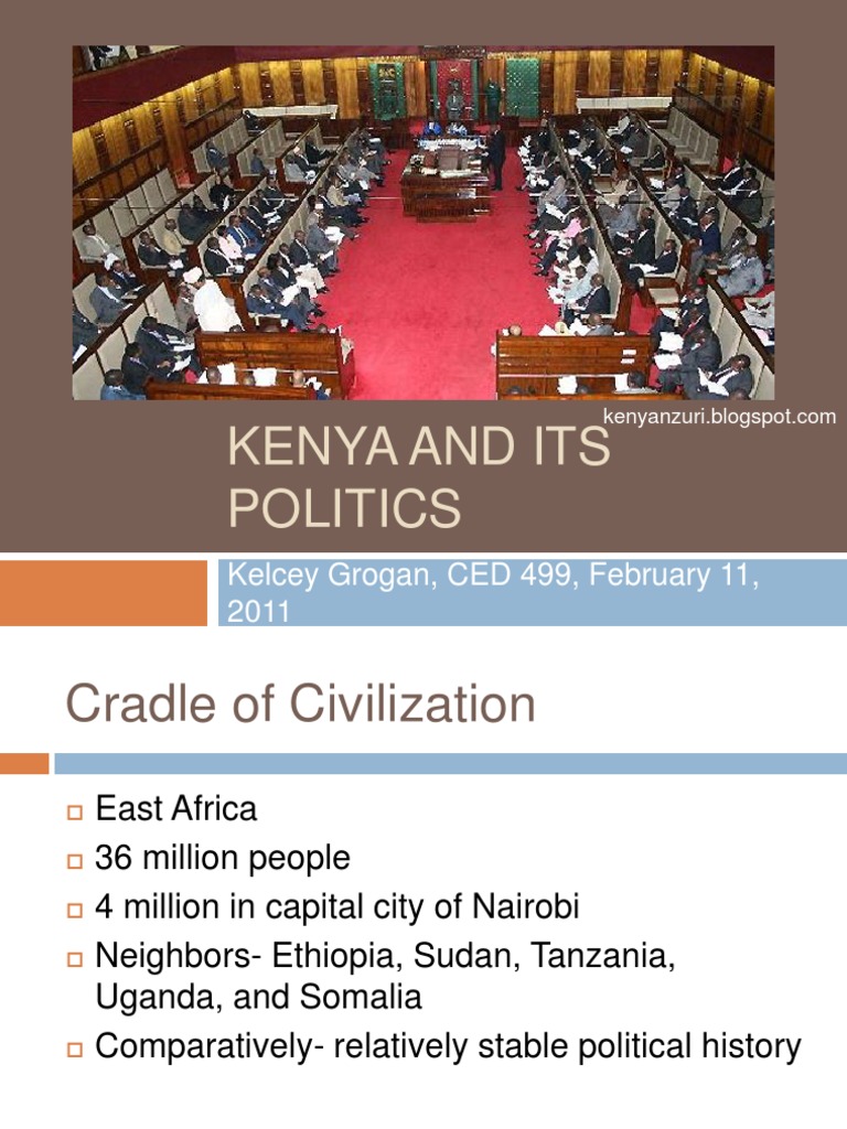 Kenya Political System PDF Kenya Social Institutions