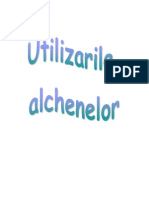 Utilizarile Alchenelor