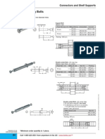 Minifix Connecting Bolts: Connectors and Shelf Supports