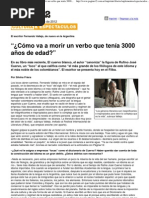 (Página_12 __ espectaculos __ “¿Cómo va a morir un verbo que tenía 3000 años de edad_”)