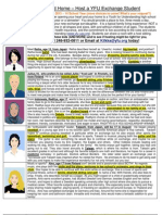 Host Family Letter Guidelines | PDF