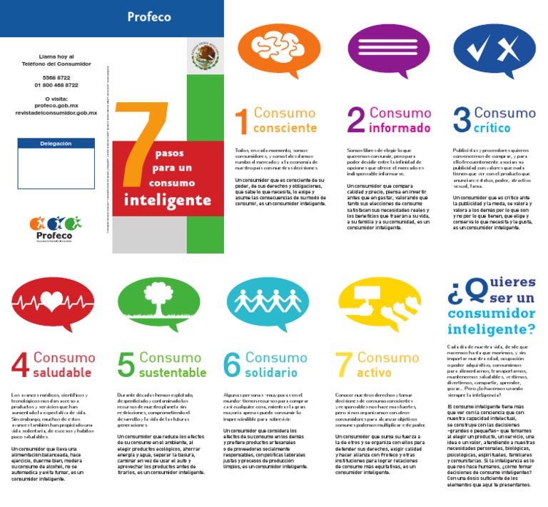 7 pasos para un consumo inteligente Consumo (economía