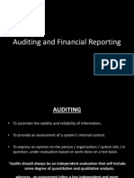 Auditing and Financial Reporting Title