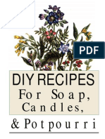 Homemade Recipes Book Soaps Ointments Candles Shampoos and Balms