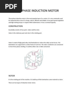 Three Phase Induction Motor