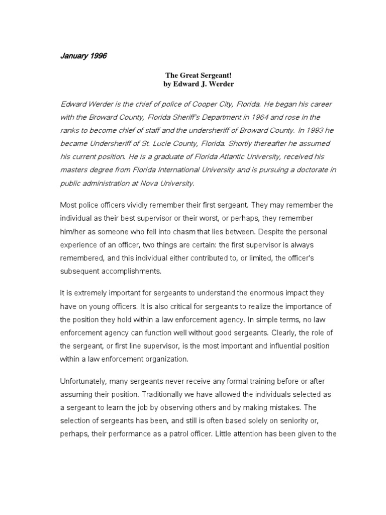 64 Renton Police Department Public Records PDF Sergeant