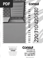 Download Manual freezer Consul by Pedro Atansio E Silva SN148044417 doc pdf