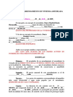 Contrato de Alquiler de Vivienda Habitual en Formato Word | PDF | Desalojo  | Alquiler