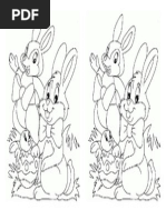 Coelhinho Para Pintar 3