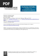Rejoinder to Michael Sandel Richard Dagger