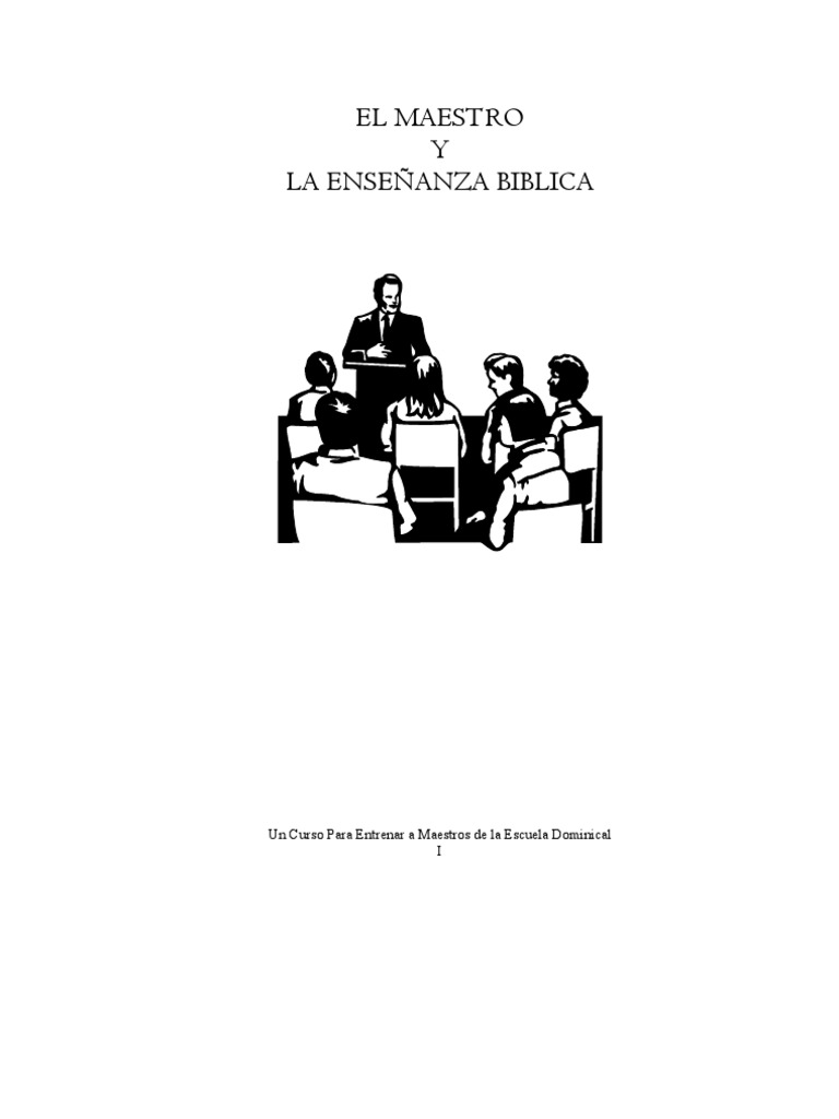 Formación de Maestros Cristianos | PDF | Aprendizaje | Biblia