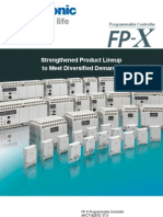 Panasonic PLC FP X PDF