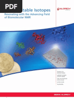 Download ISOTEC Stable Isotopes - Resonating with the Advancing Field of Biomolecular NMR by Sigma-Aldrich SN14807314 doc pdf