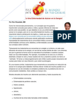 Diabetes No Es Una Enfermedad de Azúcar en La Sangre