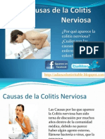 Causas de La Colitis Nerviosa