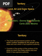 Public International Law - Land and Outer Space Territory