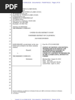 Mot Dismiss Leon Khasin v. Hershey Co