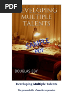 Download Developing Multiple Talents - SAMPLE by Douglas Eby SN148097438 doc pdf