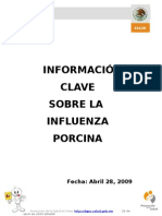 Informacion clave sobre la influenza porcina, Virus de la Influenza Humana