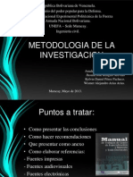 Metodologia de La Investigacion. Expo