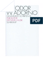 Theodor W Adorno Nicolas Slonimsky Collection Library of Congress Philosophie Der Neuen Musik 1949