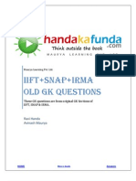 Handa Ka Funda- Old GK Questions