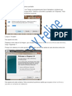 Manual para Convertir Un Programa A Portable (Tango) PDF