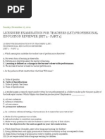 Download LET Reviewer SET 2 - 2011 by Bhong Libantino SN148115347 doc pdf