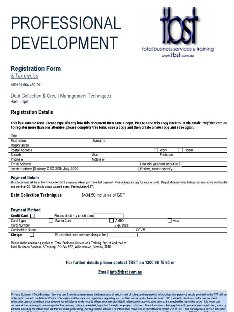 Debt Registration Form May - July 2009 | PDF | Finance & Money Management