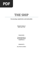 Download The Ship - Its MeaningRegistration and Nationality MARLAW by Frenzie Mae Vasquez Rivera SN148117858 doc pdf