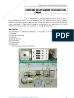 Equivalente Mecanico Deel Calor