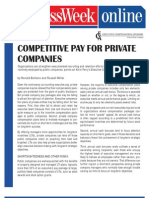 Competitive Pay For Private Companies June 2007