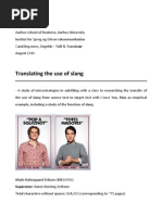Global English Slang Methodologies And Perspectives Slang Lexicography