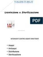 Disinfezione e Sterilizzazione