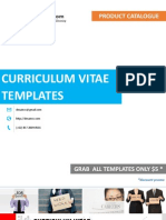 Curriculum Vitae Templates PDF