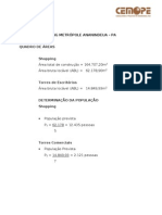 PROJETO DESCRITIVO DE ÁGUA, ESGOTO E DRENAGEM PLUVIAL