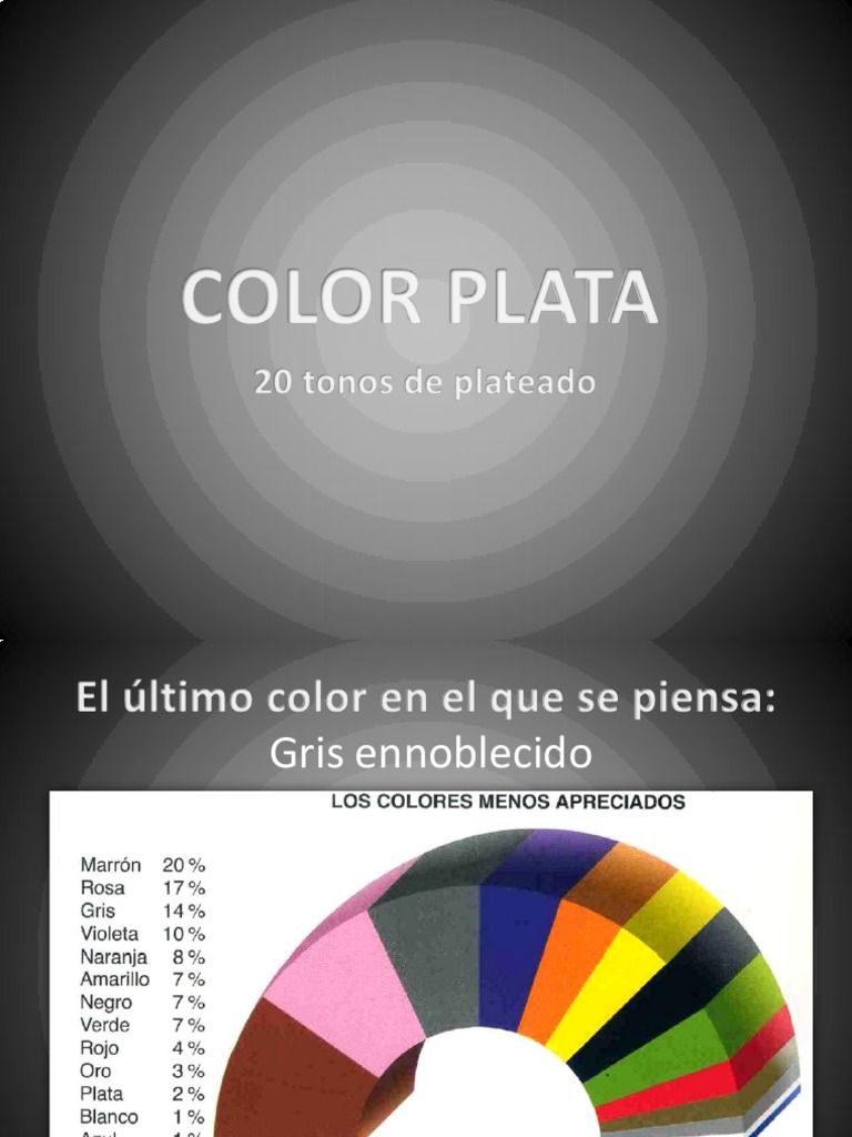 Color Plata | PDF