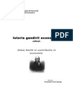 Adam Smith Contributia in Economie