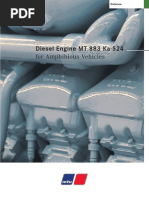 MT 883 Ka-524 Diesel Engine