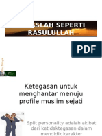 Tegaslah Seperti Rasulullah