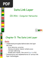 Data Link Layer: 3516 - Computer Networks