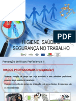 Higiene, saúde e segurança no trabalho