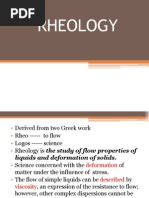 Rheology 