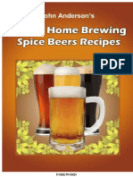 Simple Home Brewing Spice Beer Recipes - John Anderson